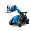Blue and black GENIE 5,000 lb. Telehandler, 16-20 ft., Variable