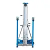 Blue and Silver Genie 700-1,000 lbs. 13-15 ft. manual material lift