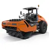 Orange and black Hamm 80-89 in. 27.5 ton Ride-on Single Padfoot Drum Vibratory Roller