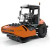 Orange Hamm Ride-on Single Padfoot Drum Vibratory Roller