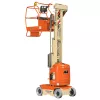 Orange and beige JLG 20-24 ft. Vertical Mast Boom Lift, Electric