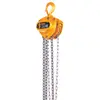 Yellow Kito manual chain hoist