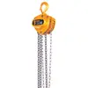 Yellow Kito manual chain hoist