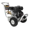 Silver and black MiTM Black Mi-T-M 2,700 psi pressure washer