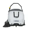 White and black Nilfisk 36 inch gas powered Walk-behind Sweeper