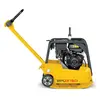 Yellow Wacker-Neuson reversible vibratory plate compactor