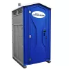 ROS blue Portable Restroom exterior photograph