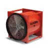 Red and black ALLEGRO Portable Ventilating Blower, 20 in. Axial Fan, 115V-230V, Electric Powered, Explosion Proof