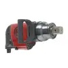 Black and red CHICAGOPN Impact Wrench, 1 1/2 in. Drive, #5 Spline