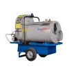 Gray and blue FROSTFGHTR Indirect Heater, 420,000-500,000 BTU/h, Propane/Natural Gas Dual Fuel