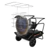 Black MI-T-M Infrared Heater, 115,000 BTU/h, Diesel Powered