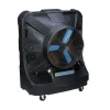 Black PORTACOOL Portable Indoor/Outdoor Evaporative Cooling Fan, 12,500 CFM, 24-36 in.