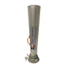 Silver Texas Pneumatic 3 inch venturi air horn
