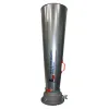 Silver Texas Pneumatic 6 inch venturi air horn