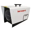 White and black HEATWAGON Heater, 65K BTU, 240v/3ph, Electric Powered