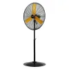 Black and yellow Pinnacle 24 inch pedestal fan