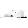 ROS white ADA-Compliant 2-Restroom Trailer exterior photograph