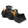 Orange and black CASE 5.0-5.9 yd. Wheel Loader