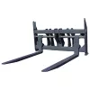 Gray TAG 106 in. Pallet Fork Attachment for Wheel Loader