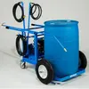 blue power sprayer with large tank