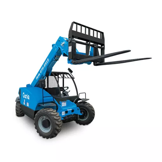 Blue Genie 6,000 lb. telehandler reach forklift
