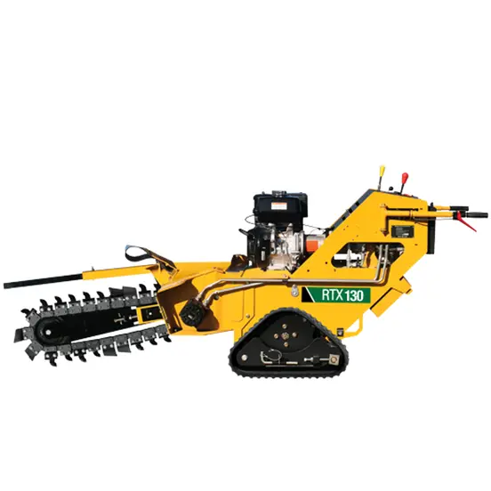 Yellow Vermeer Walk-Behind Trencher
