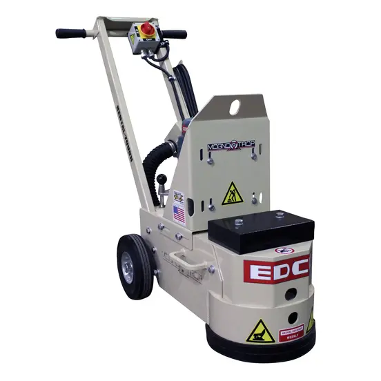 Beige Edco electric Walk-behind Concrete Grinder