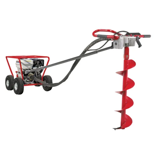 Red Little Beaver One-man Auger