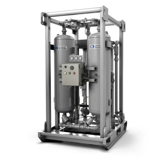 Silver Parker Desiccant Air Dryer