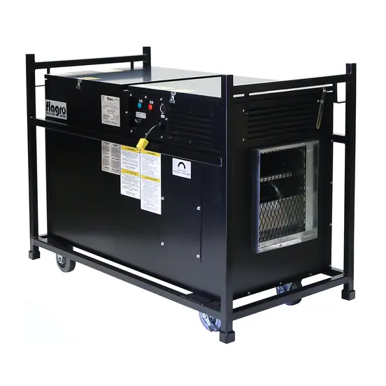 Black Flagro Heater Make-Up Air