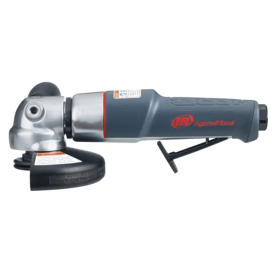 Gray and silver and black INGERRAND Air Grinder, 4 1/2 in.