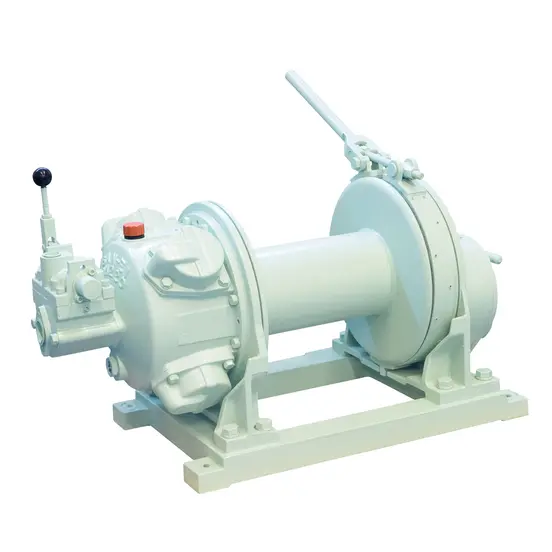 White MICHPNEU Air Winch, 2 Tons