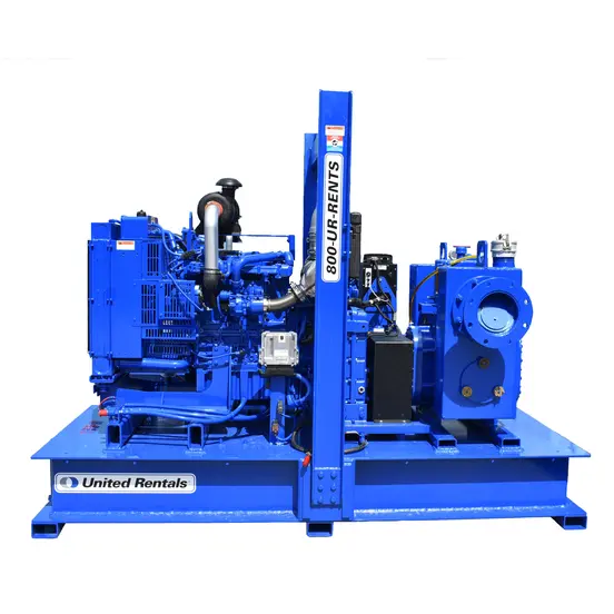 Blue Thompson Rotary Wellpoint Pump