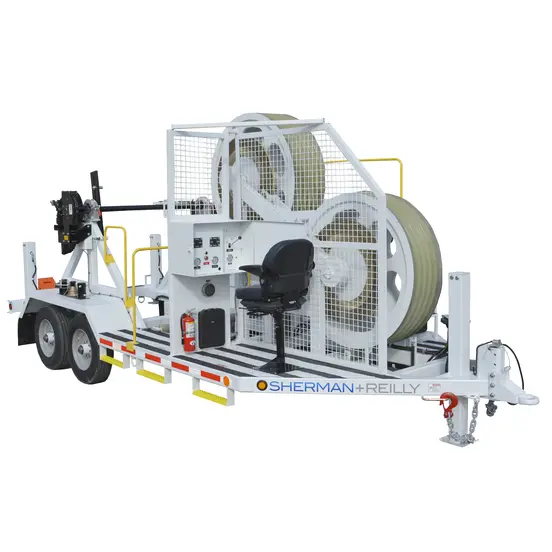 White Sherman Reilly White Bullwheel Puller Tensioner