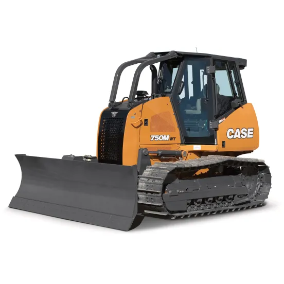 Orange and gray CASE 90-95 HP Bulldozer