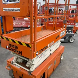 2018 Snorkel S3219E Scissor Lift