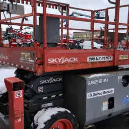 2020 Skyjack SJ6826RT Rough Terrain Scissor Lift