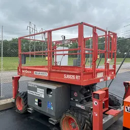 2018 Skyjack SJ6826RT Rough Terrain Scissor Lift