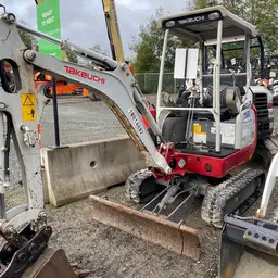 2018 Takeuchi TB216 Mini Excavator
