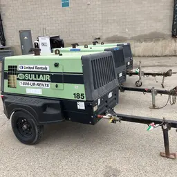 2018 Sullair 185DPQ-KU-T3 Air Compressor