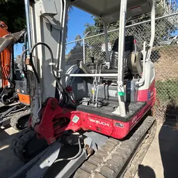 2017 Takeuchi TB240R Mini Excavator
