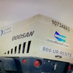 2018 Doosan C185WKU-T4I Air Compressor