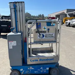 2018 Genie GR-20 Self-Propelled One-Person Lift