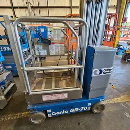 2017 Genie GR-20 Self-Propelled One-Person Lift