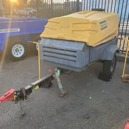 2016 Atlas Copco XAS185KD7FT4PE Air Compressor