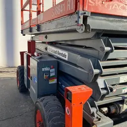 2018 Skyjack SJ8841RT Rough Terrain Scissor Lift
