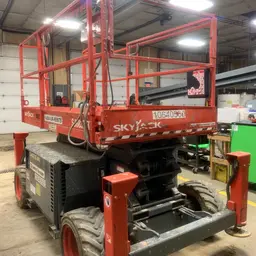 2017 Skyjack SJ6832RT Rough Terrain Scissor Lift