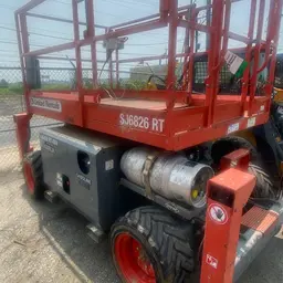 2017 Skyjack SJ6826RT Rough Terrain Scissor Lift