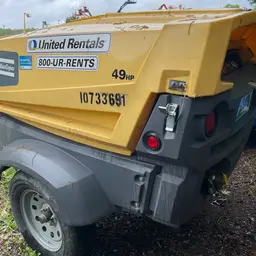 2018 Atlas Copco XAS185KD7 T4F Air Compressor
