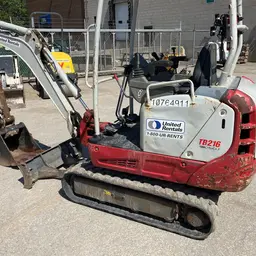 2018 Takeuchi TB216 Mini Excavator
